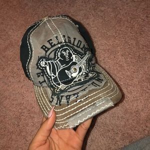 True Religion Distress Hat